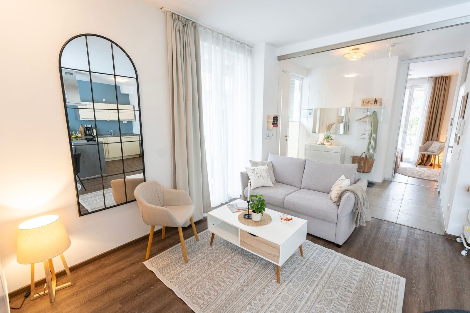 Nebelgruß – Wohnzimmer, Ferienwohnung in Bad Zwischenahn