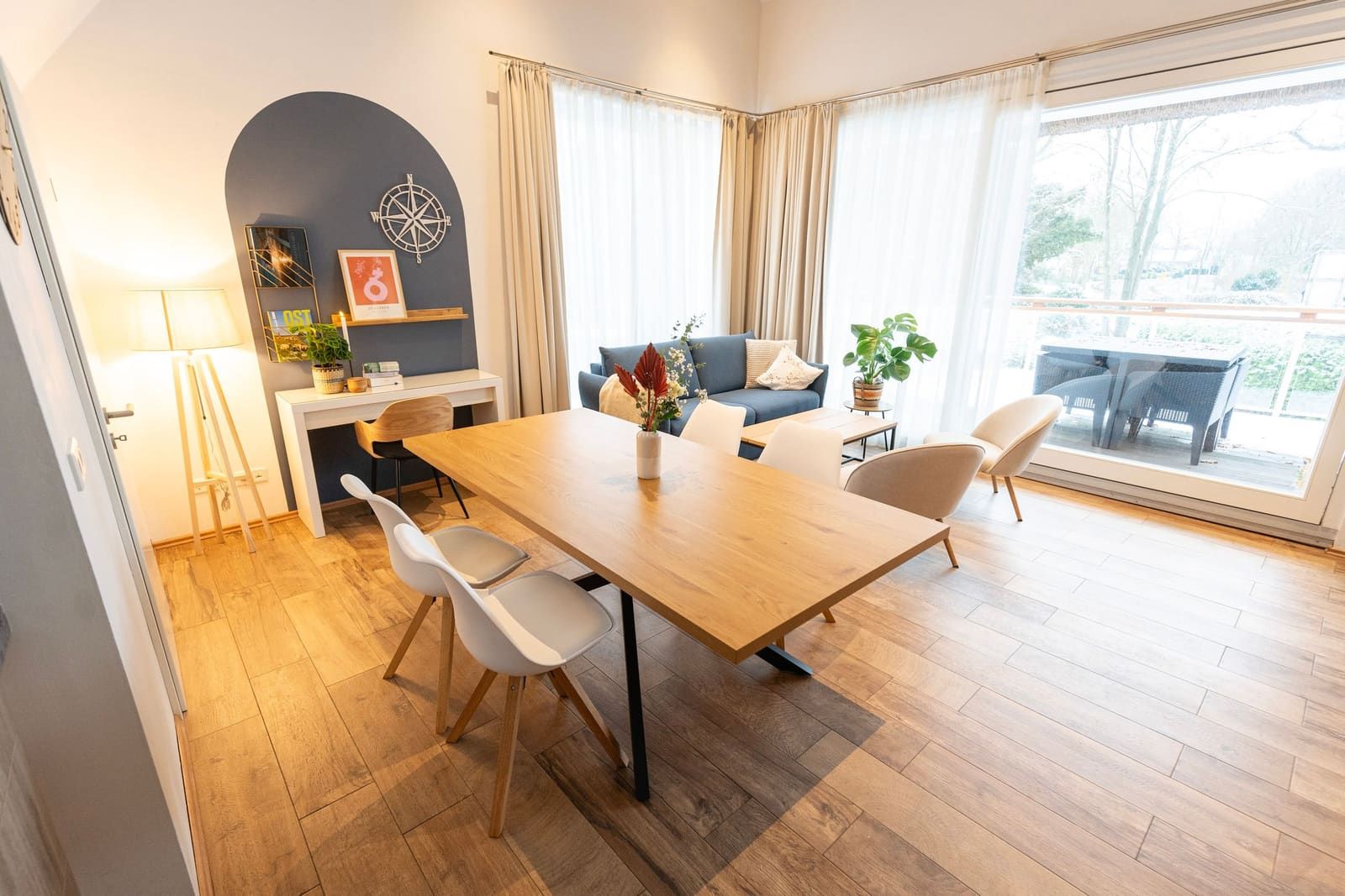 Himmelsträumer – Wohnzimmer, Ferienwohnung in Bad Zwischenahn