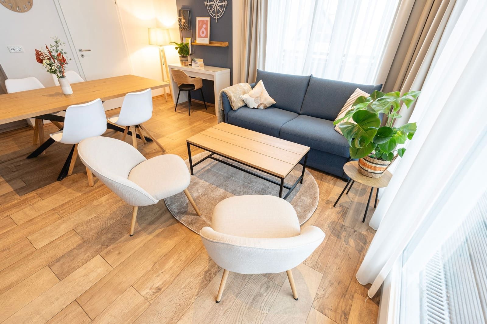 Himmelsträumer – Wohnzimmer, Ferienwohnung in Bad Zwischenahn