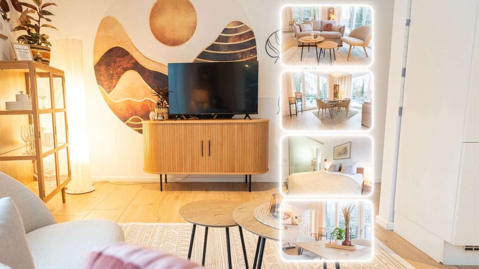 Lichtermeer – Wohnzimmer, Ferienwohnung in Bad Zwischenahn