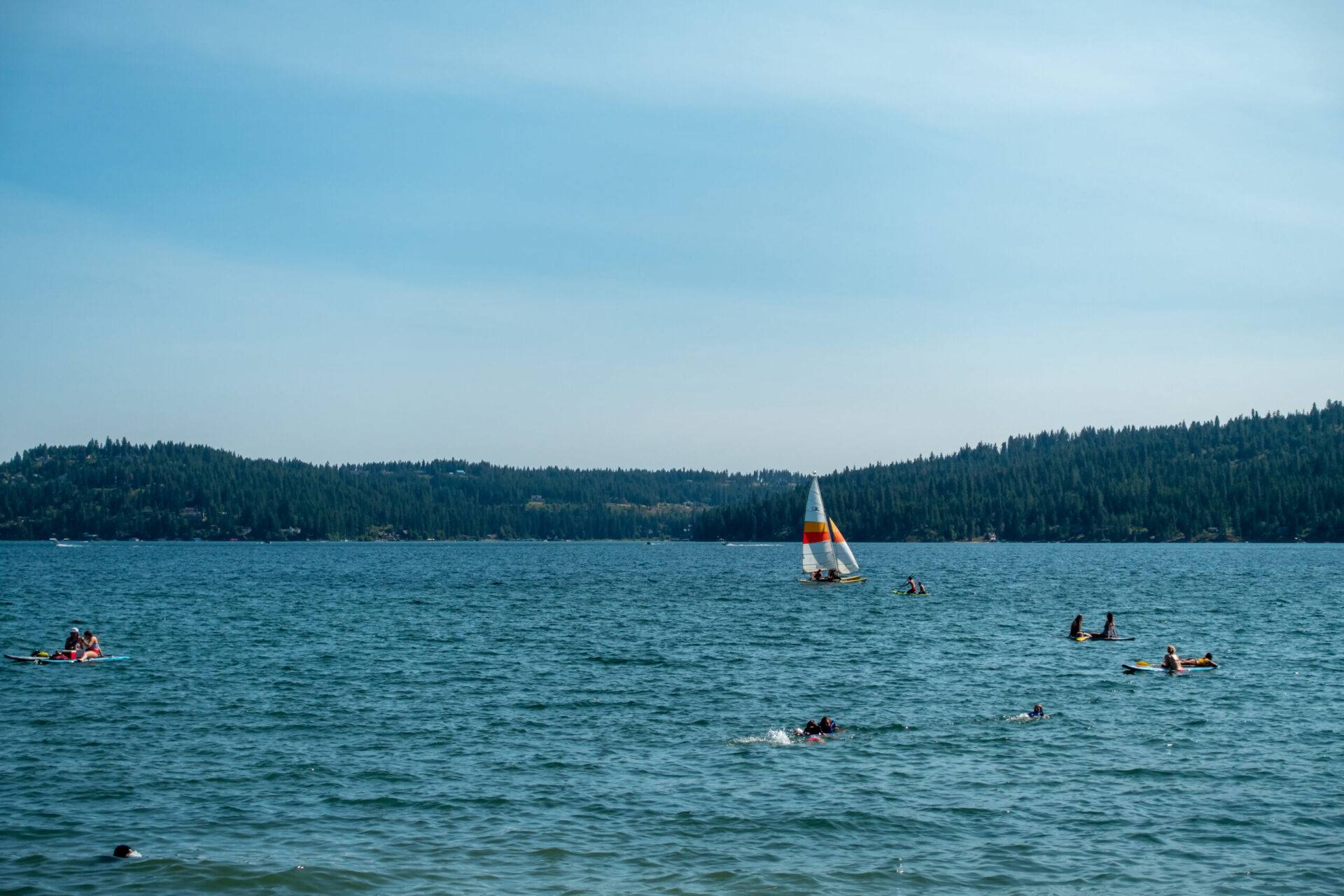 Segelboote auf dem Zwischenahner Meer